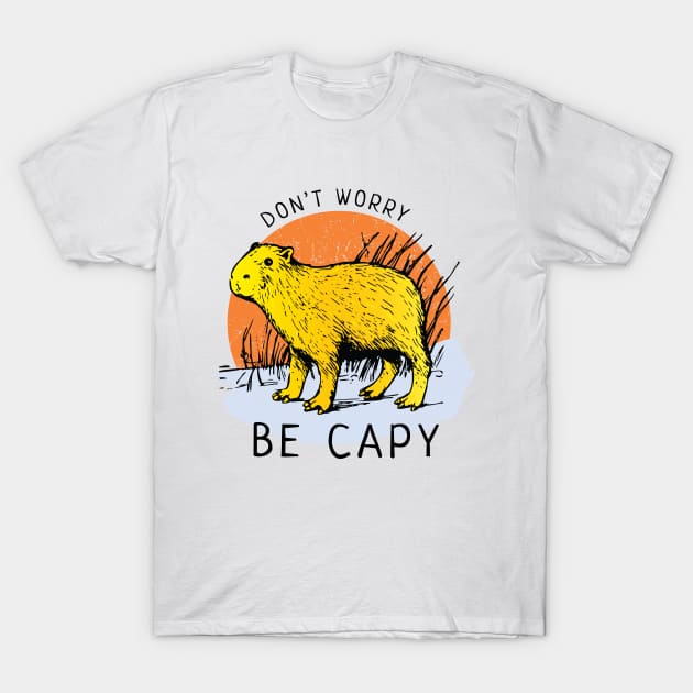 Capybara T-Shirt by dan89